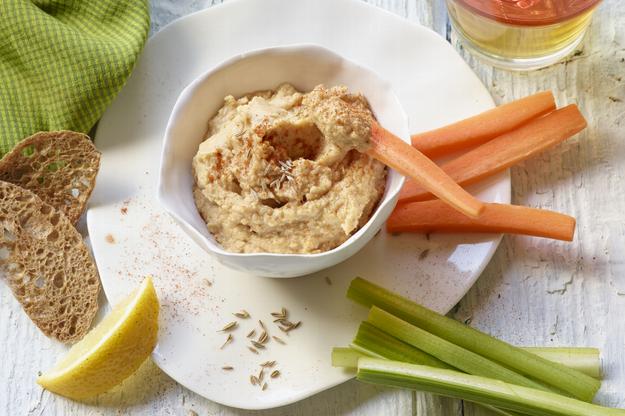Hummus de lentejas fácil y rápido