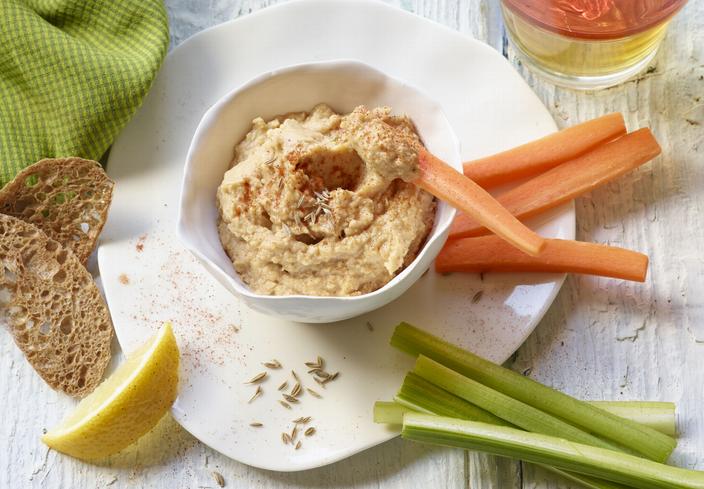 Hummus de lentejas fácil y rápido