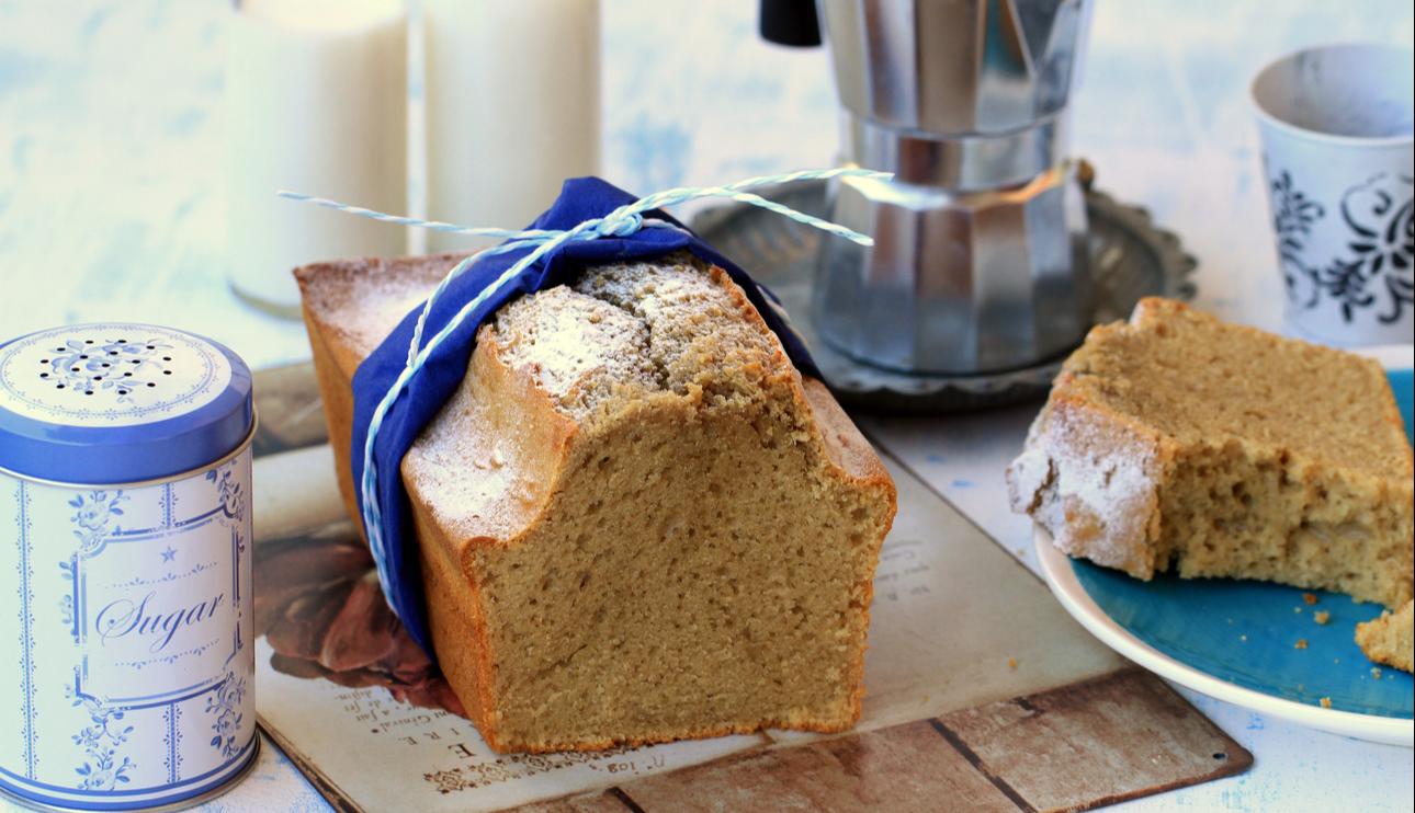 Bizcocho de café y leche condensada