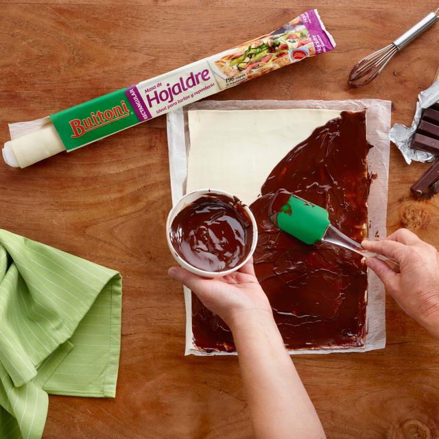 Árbol de Navidad con hojaldre