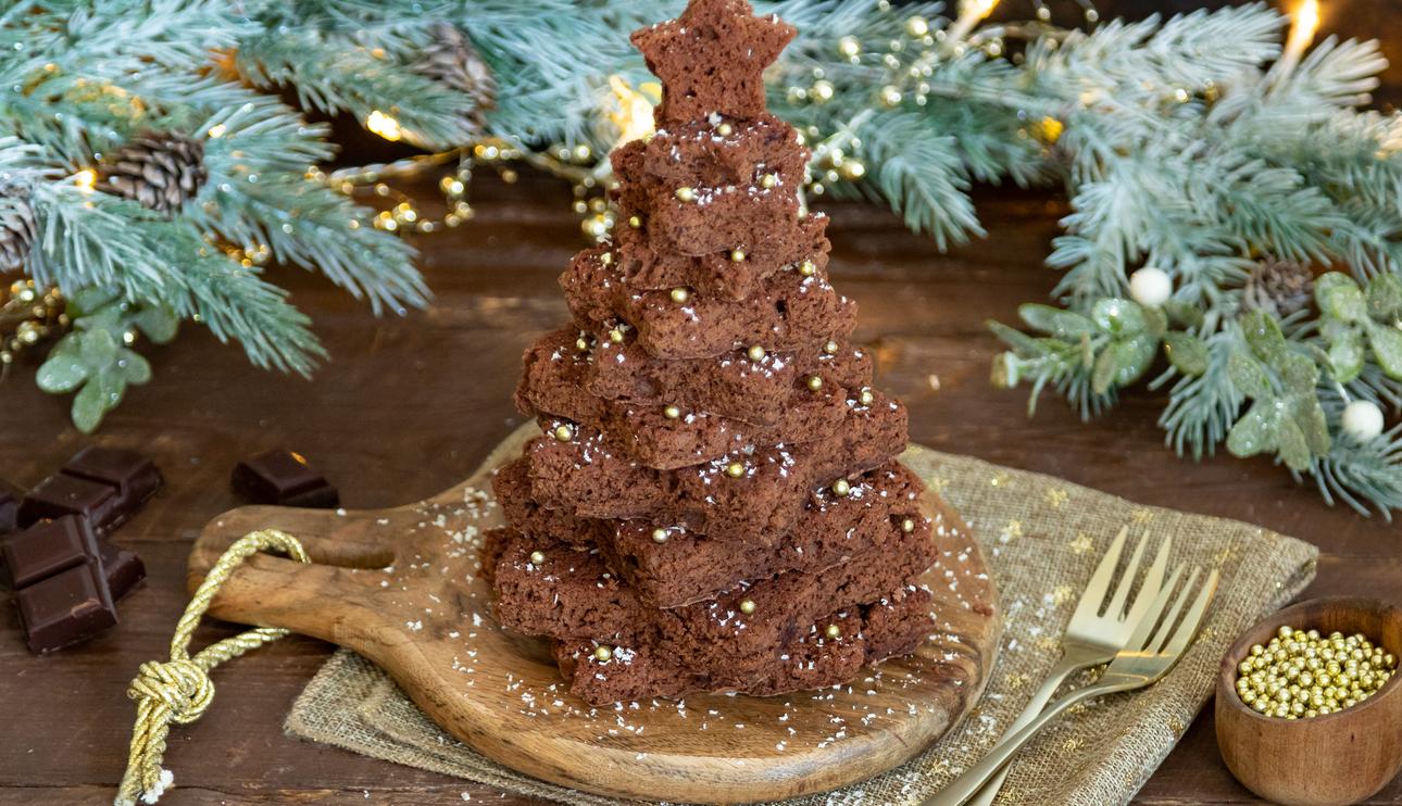 Bizcocho Árbol de Navidad