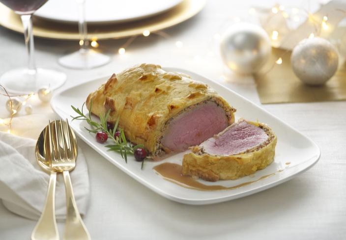 Solomillo Wellington en Navidad
