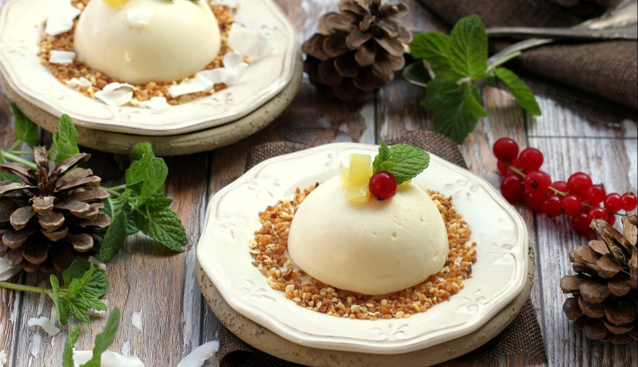 Pastelitos de piña y leche condensada