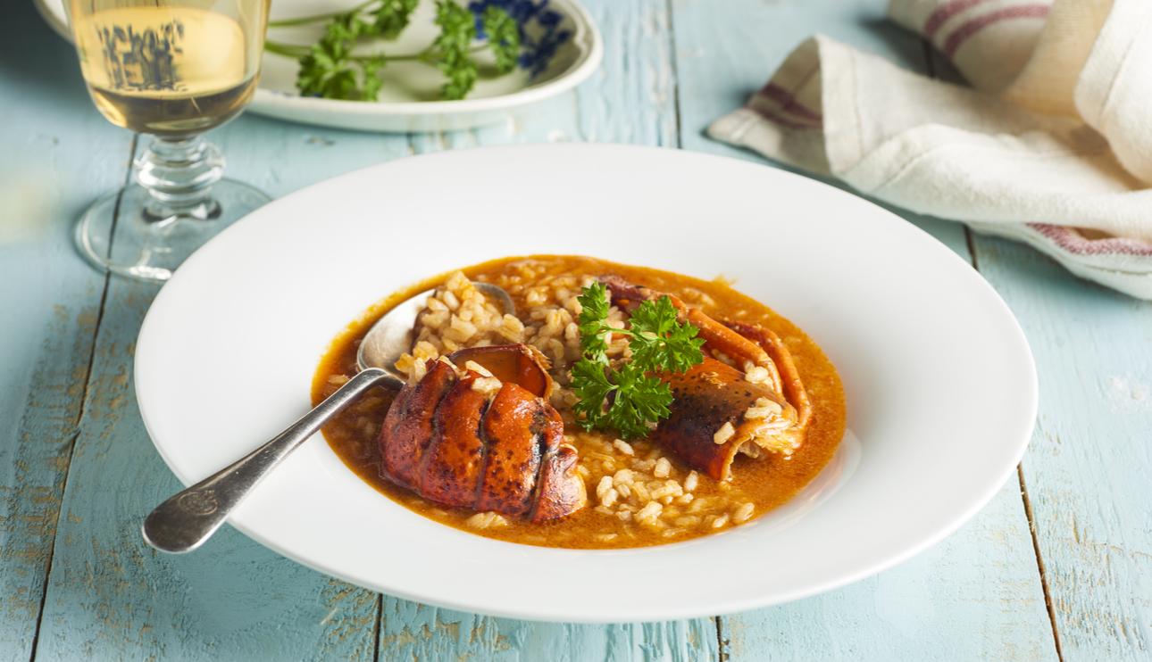 Arroz con bogavante