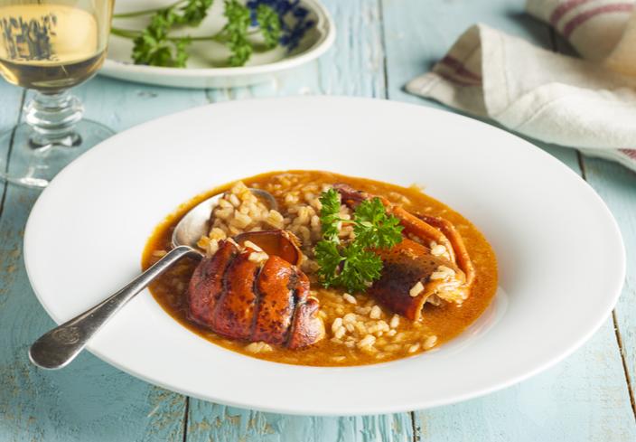 Arroz con bogavante