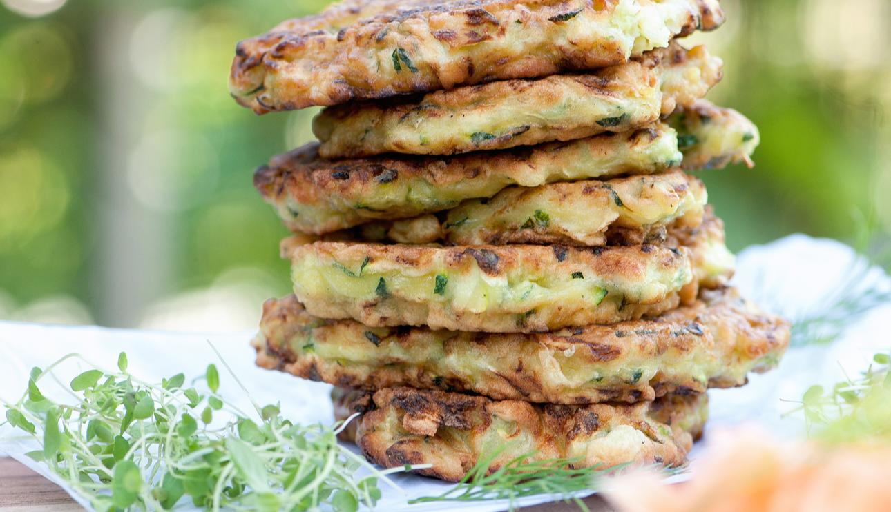 Tortitas de calabacín