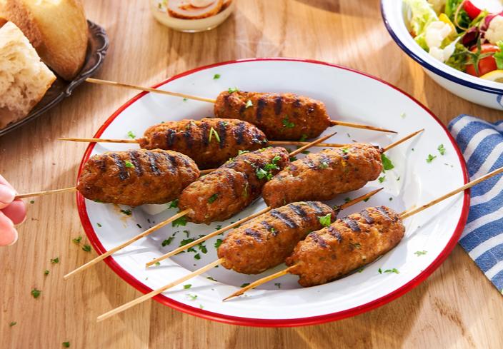 Pinchos de pollo con especias
