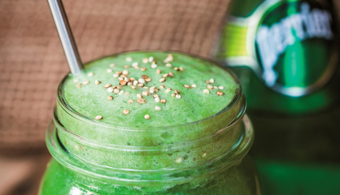 Coctel Green Smoothie Perrier