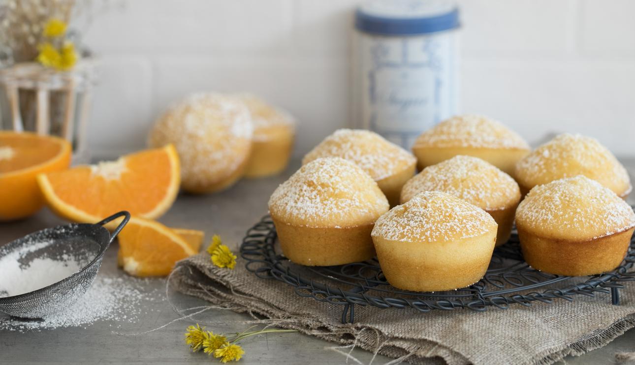 Bizcochitos de leche condensada y naranja