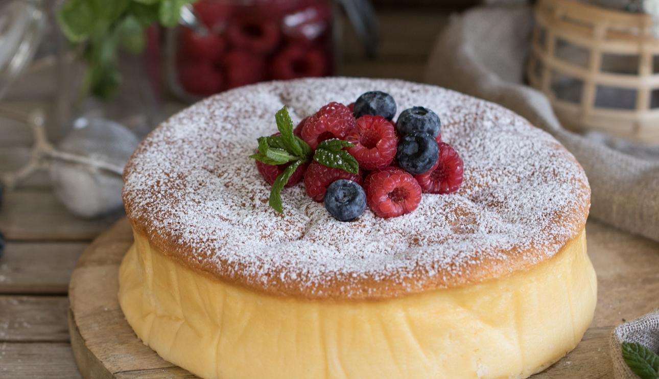 Tarta de queso japonesa