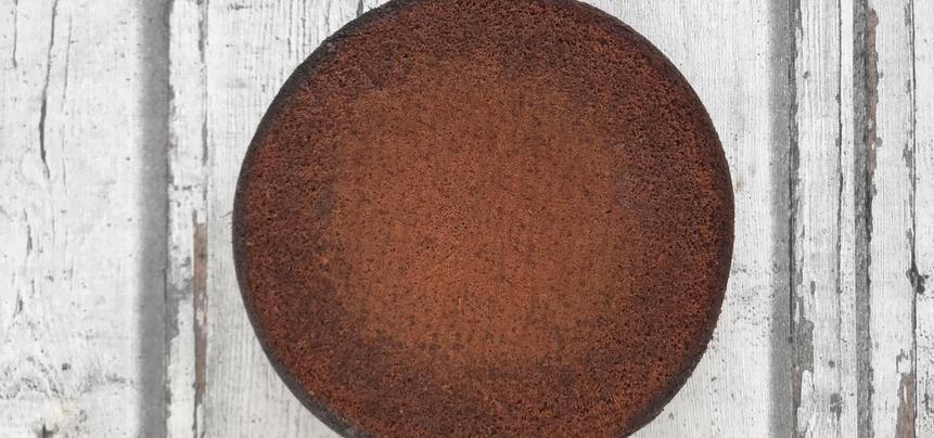 Tarta bigote de chocolate para el día del padre