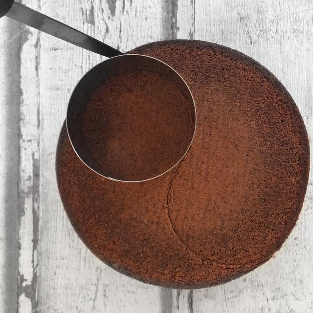 Tarta bigote de chocolate para el día del padre