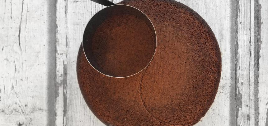 Tarta bigote de chocolate para el día del padre