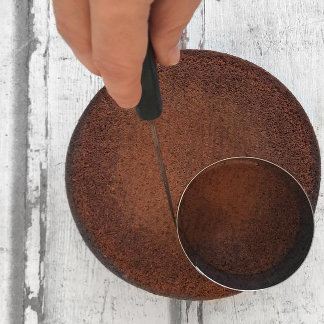 Tarta bigote de chocolate para el día del padre