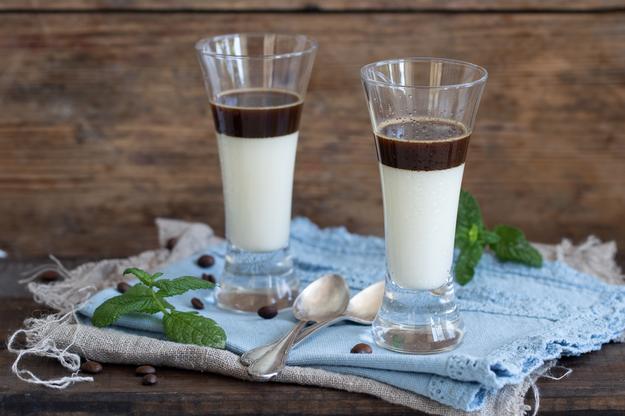 Pannacotta de café bombón