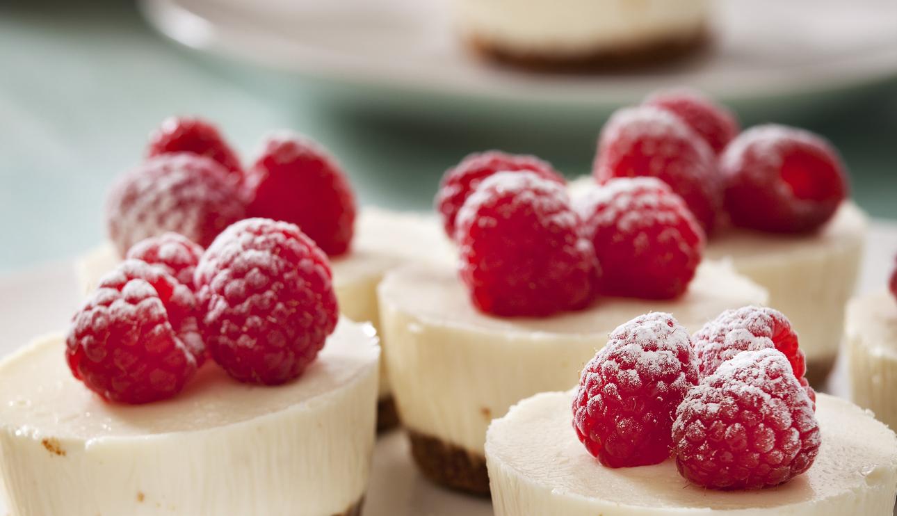 Minicheesecakes de chocolate blanco con Thermomix® (TM31)