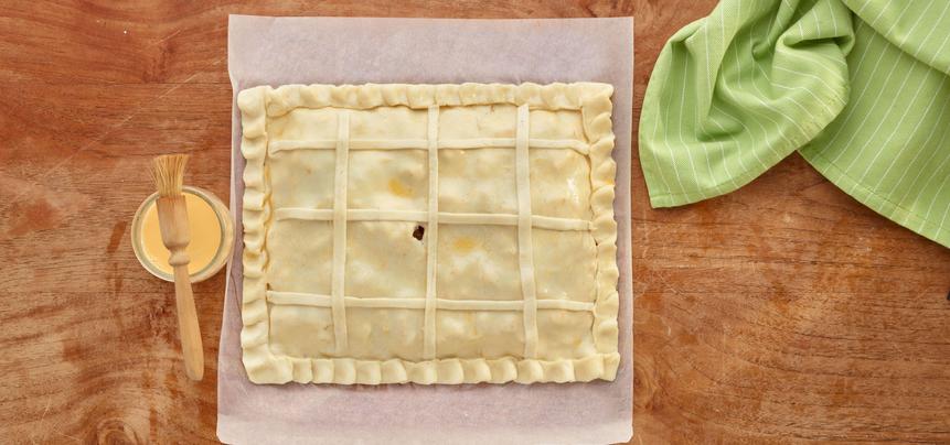 Empanada de pollo y verduras