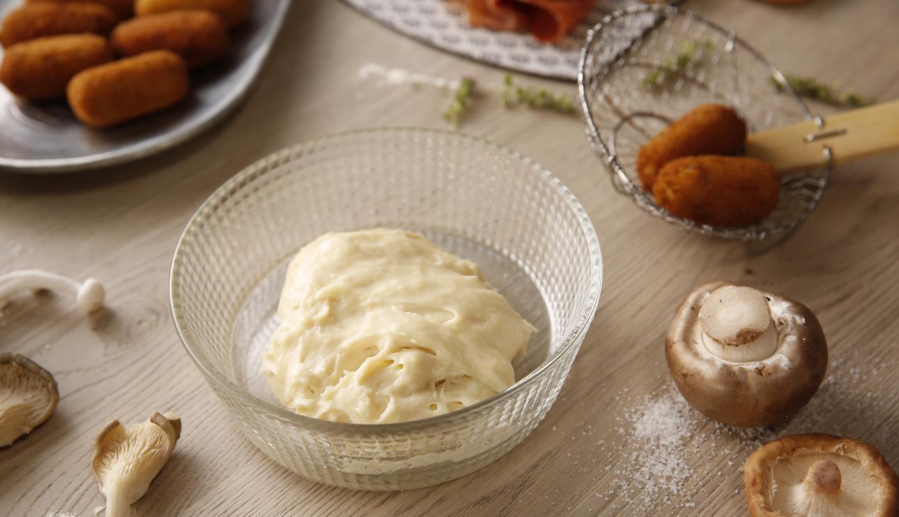 Salsa bechamel IDEAL para croquetas