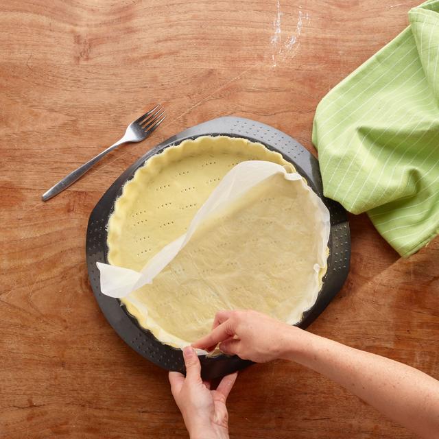 Quiche de calabacín y queso de cabra