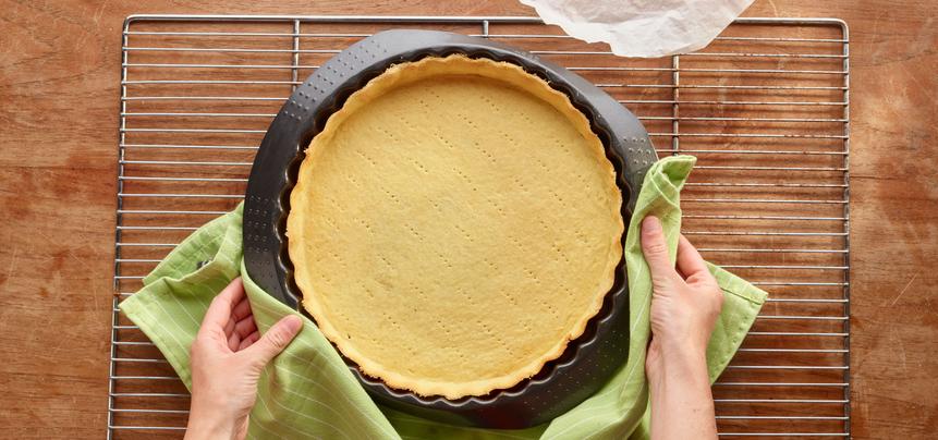 Quiche de calabacín y queso de cabra