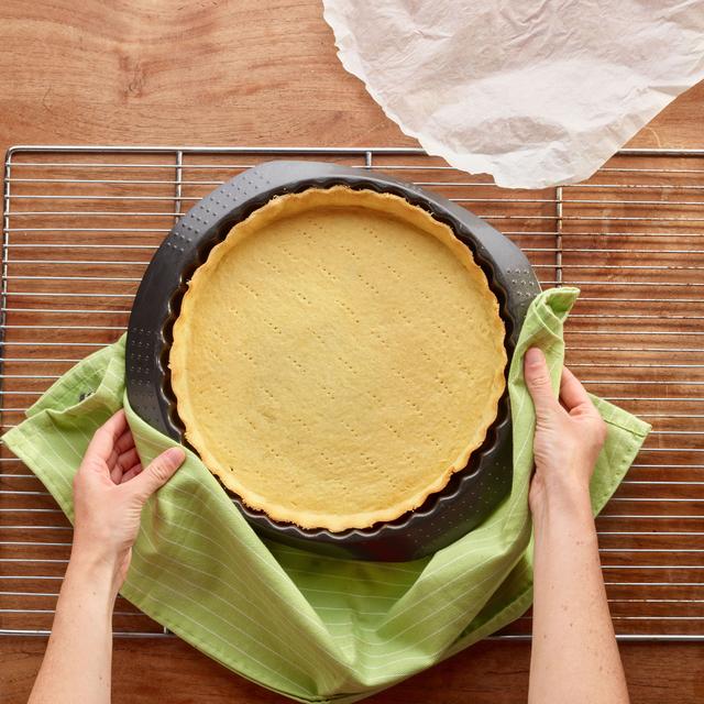 Quiche de calabacín y queso de cabra