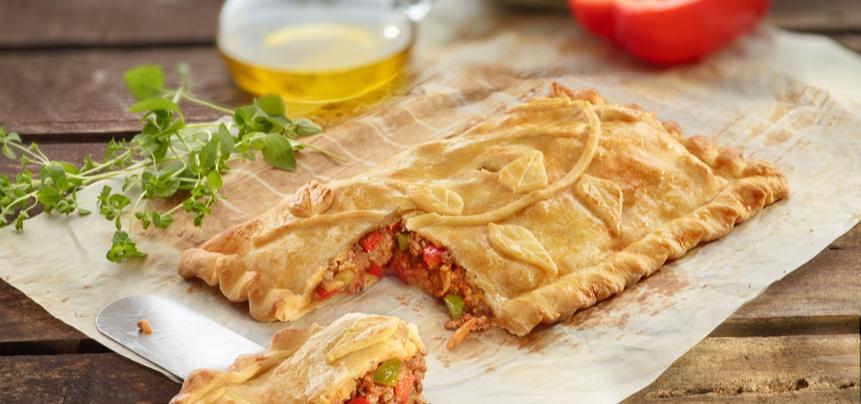 Empanada de carne picada de ternera