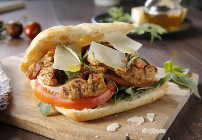 Panini italiano con bocaditos