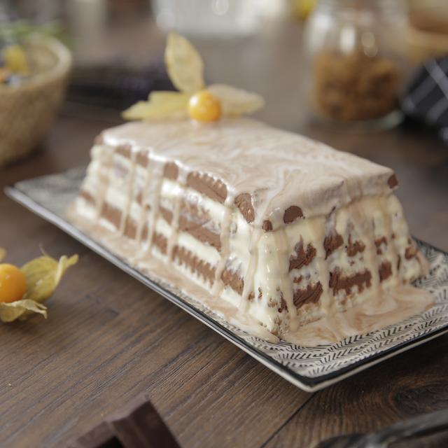 Postres con chocolate blanco