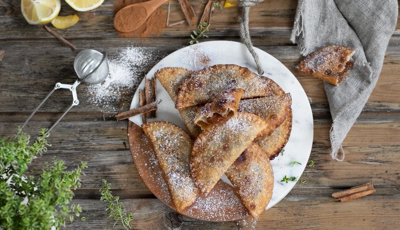 Empanadillas de cabello de ángel