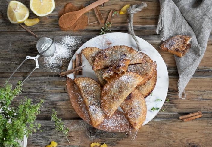 Empanadillas de cabello de ángel