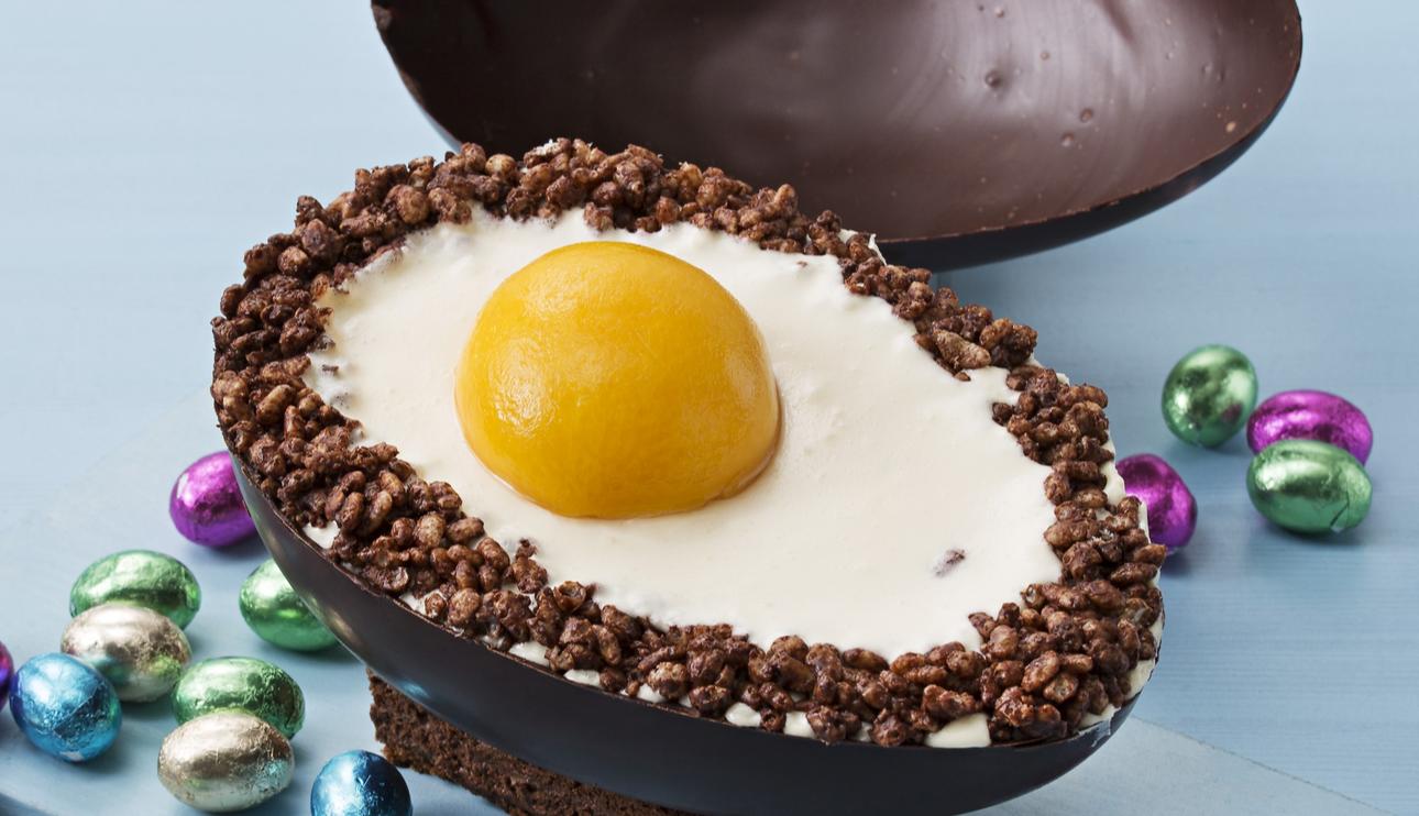 Mona de Pascua en huevo de chocolate con Thermomix®(TM5,TM31)