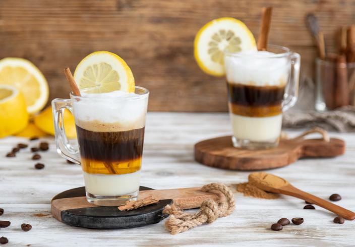 Café bombón Barraquito