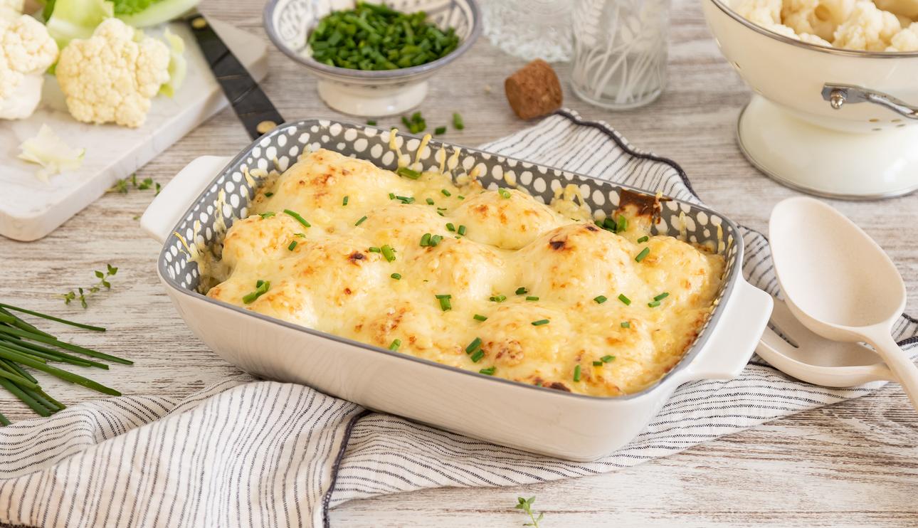 Coliflor con bechamel