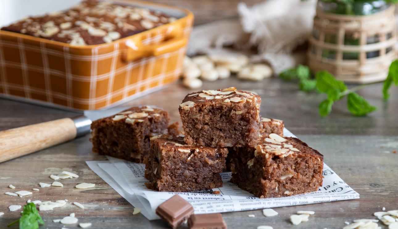 Brownie de chocolate crema de avellana