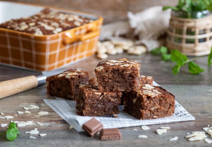 Brownie de chocolate praliné