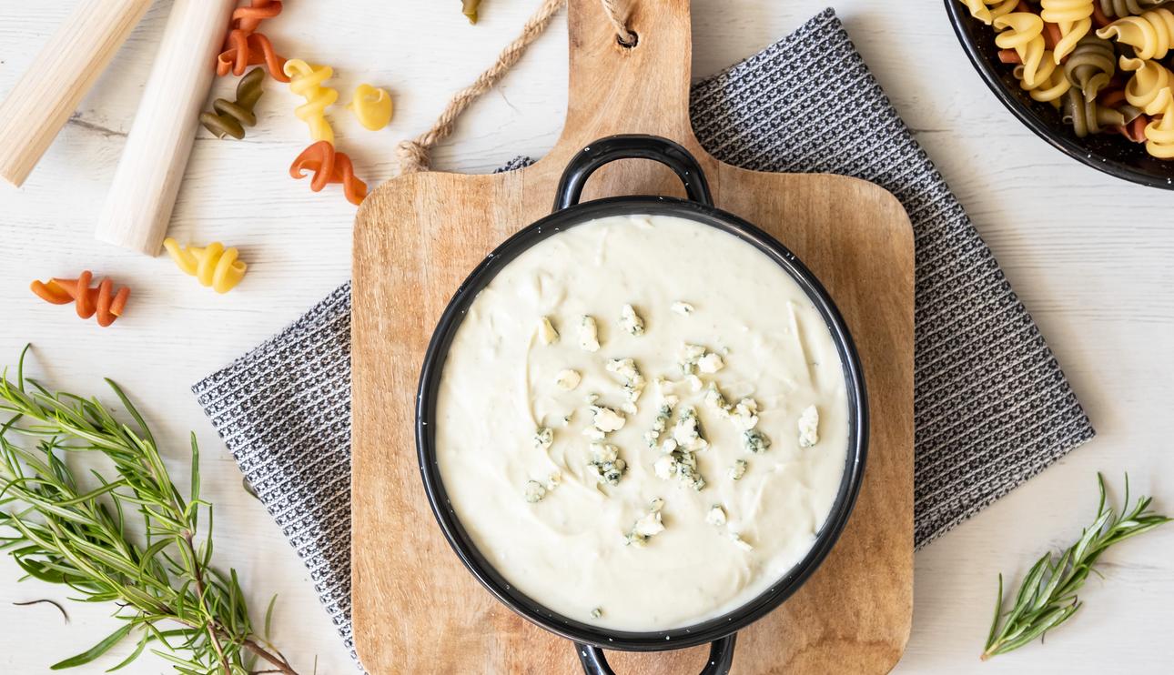 Salsa de queso azul