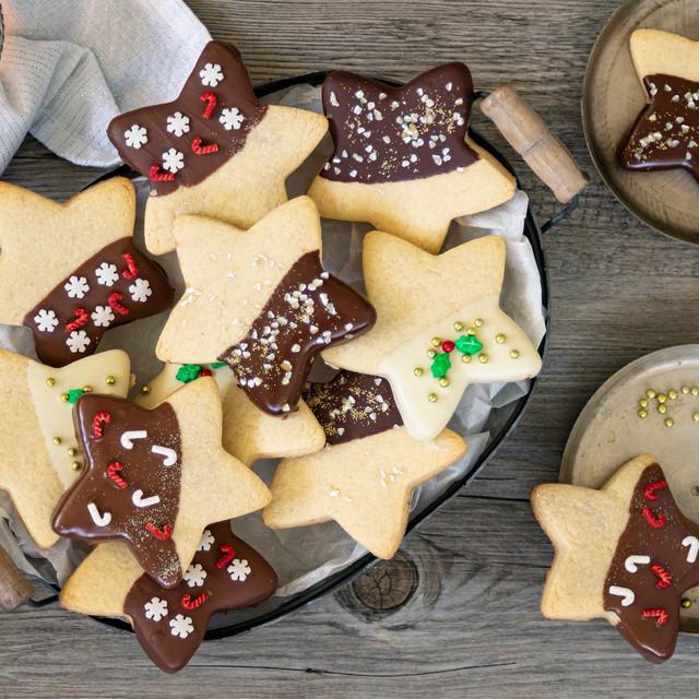 Postres con chocolate blanco