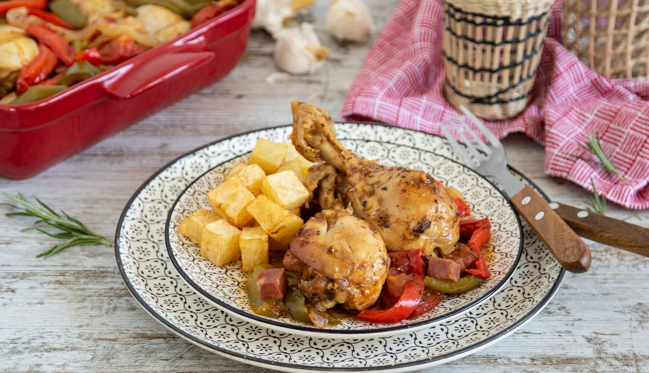 Pollo al chilindrón