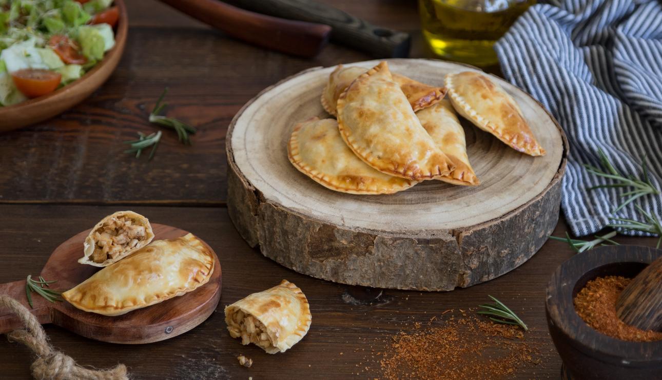 Empanadillas de pollo cajun