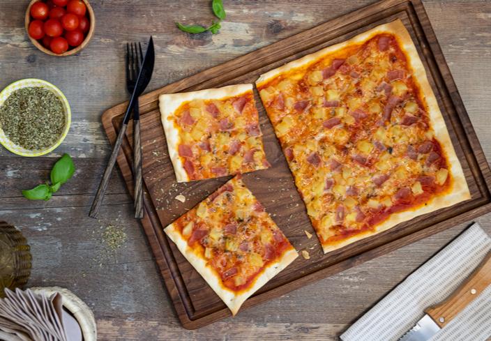 Pizza hawaiana