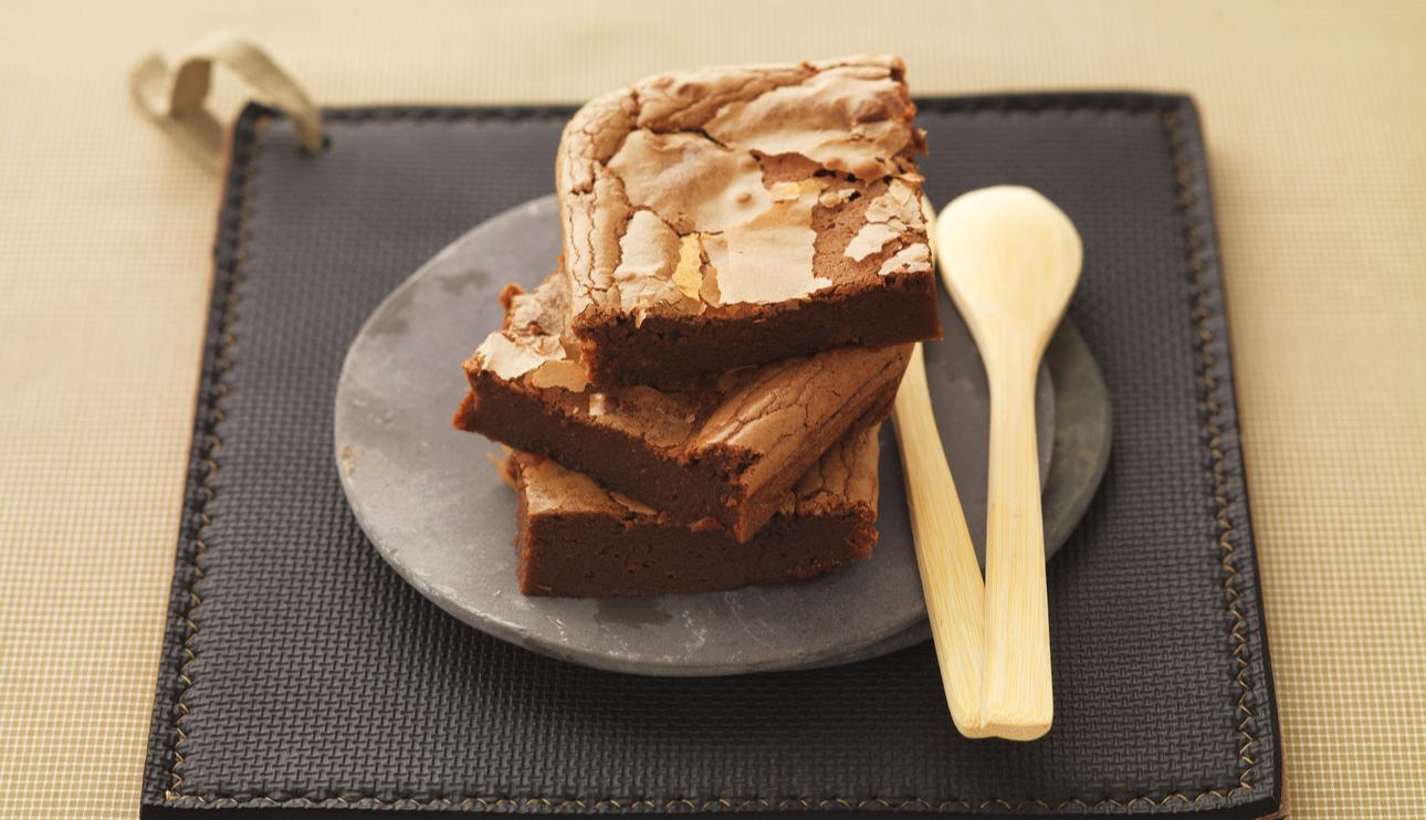 Brownie de chocolate y castañas con Thermomix® (TM31, TM5)
