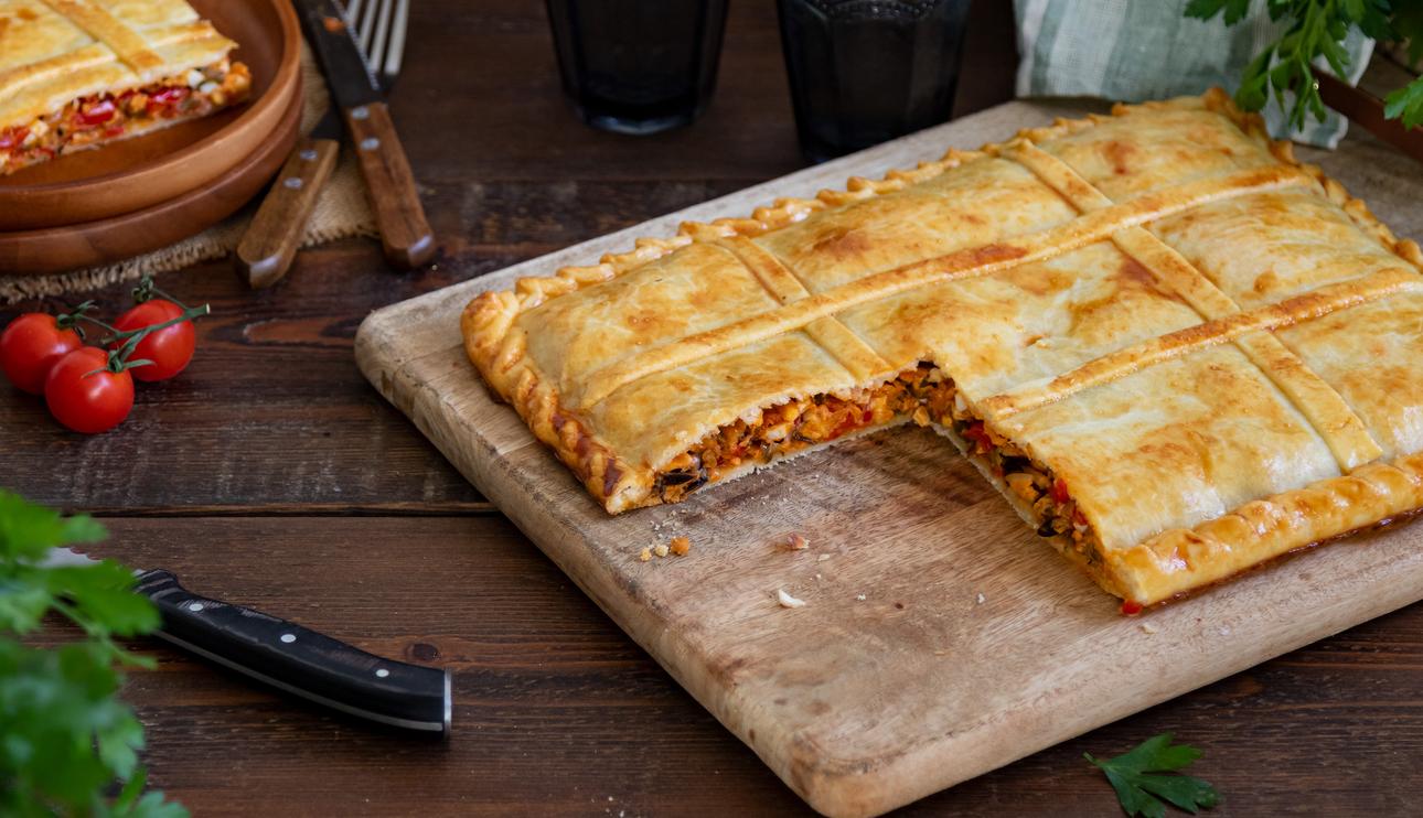 Empanada de mejillones