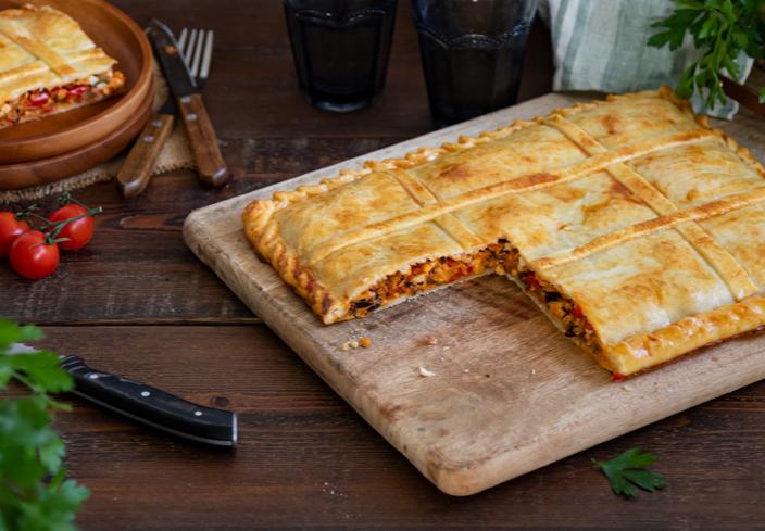 Empanada de mejillones