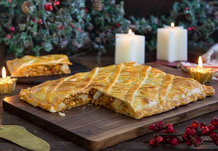 Empanada de zamburiñas