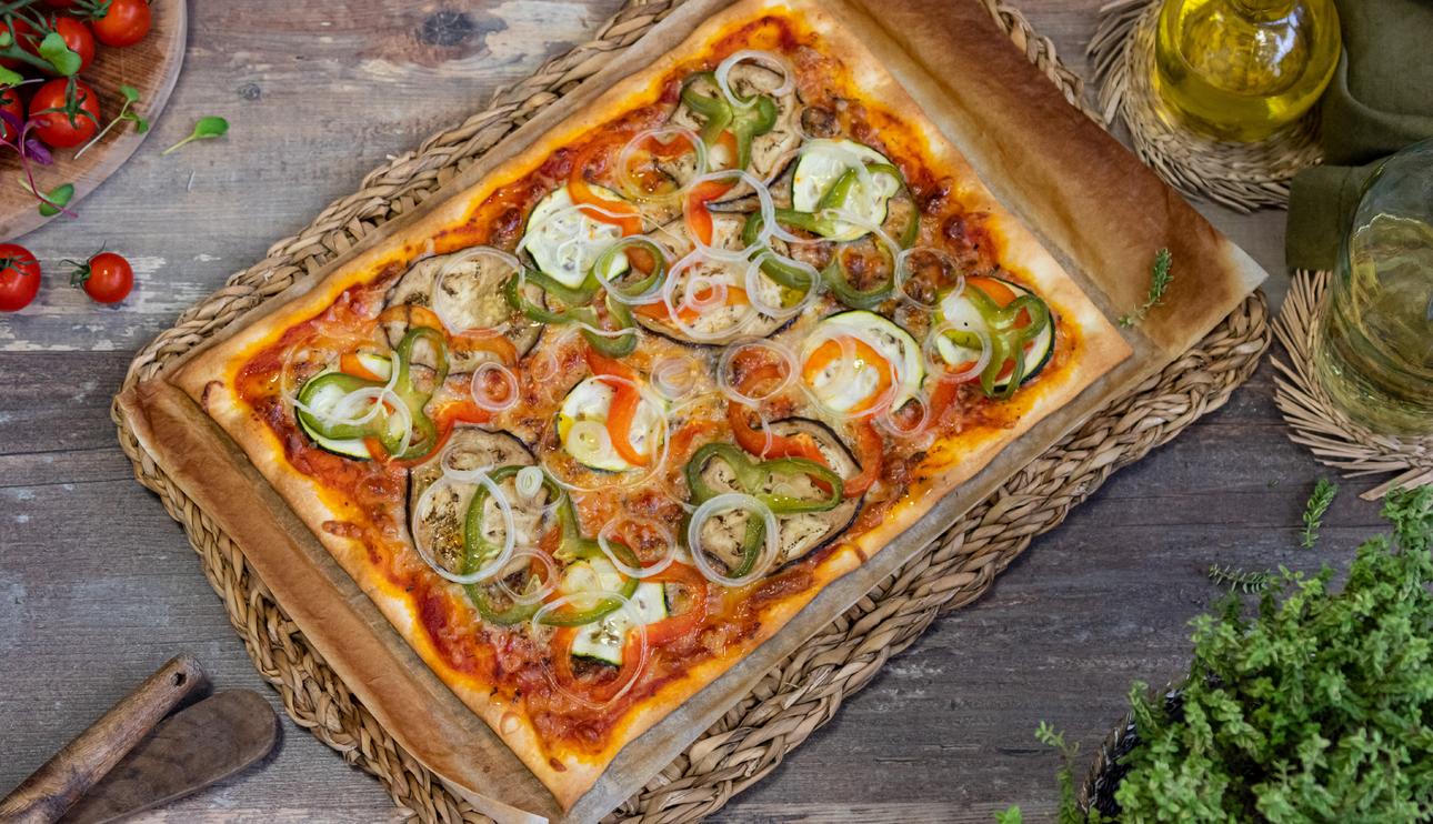 Pizza vegetariana