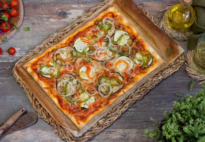 Pizza vegetariana