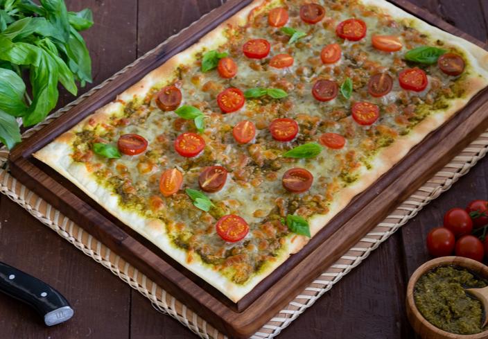 Pizza caprese