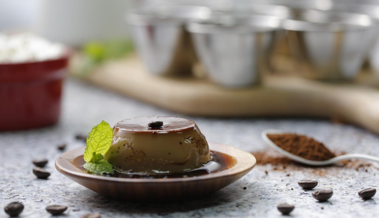 Flan de café