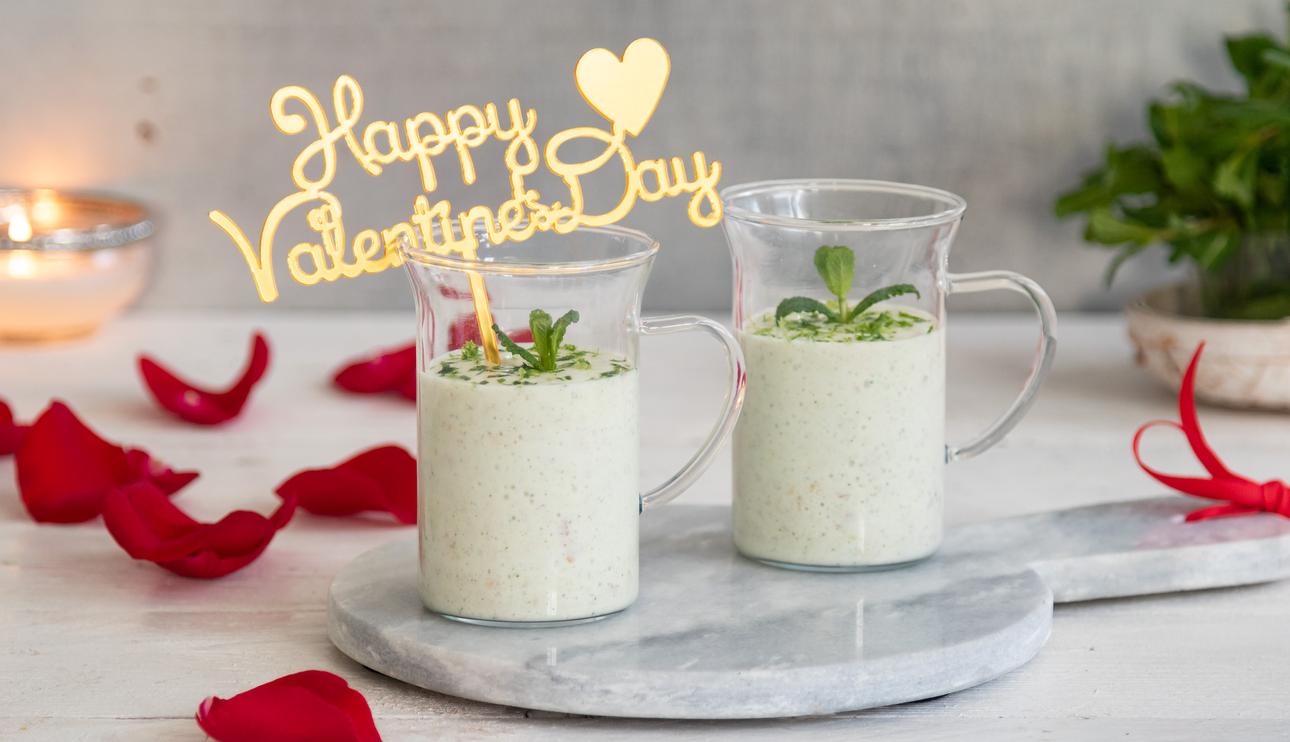 Mojito de lima para San Valentín