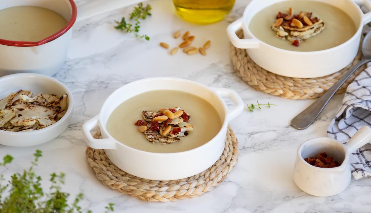 Crema de coliflor